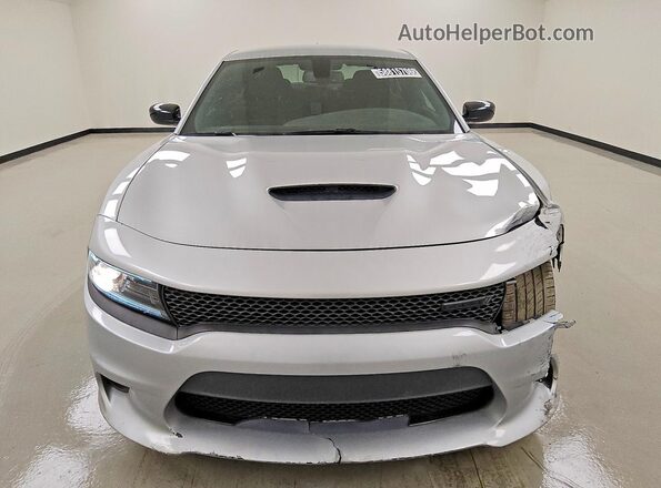 2C3CDXHG7NH183299 2022 DODGE CHARGER Серебряный Вид спереди