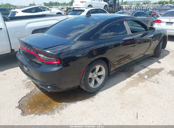 2C3CDXHG8GH138973 2016 DODGE CHARGER Black Trasero derecho