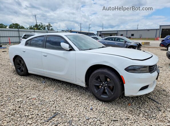 2C3CDXHG8GH214868 2016 DODGE CHARGER White წინა მარჯვენა
