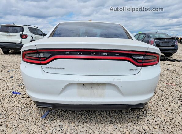 2C3CDXHG8GH214868 2016 DODGE CHARGER White უკანა ხედი
