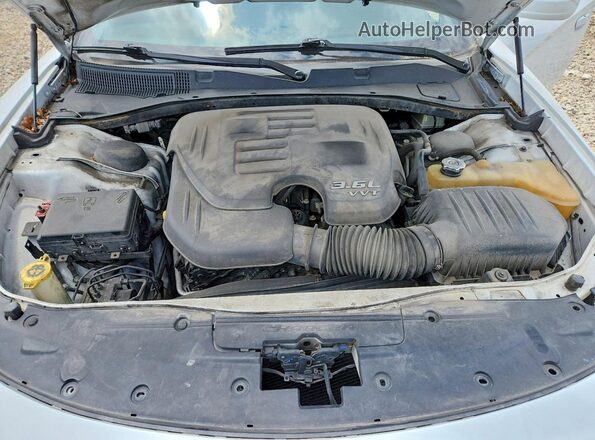 2C3CDXHG8GH214868 2016 DODGE CHARGER White უკანა სალონის ხედი