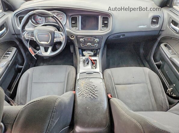2C3CDXHG8GH214868 2016 DODGE CHARGER White წინა პანელის ხედი