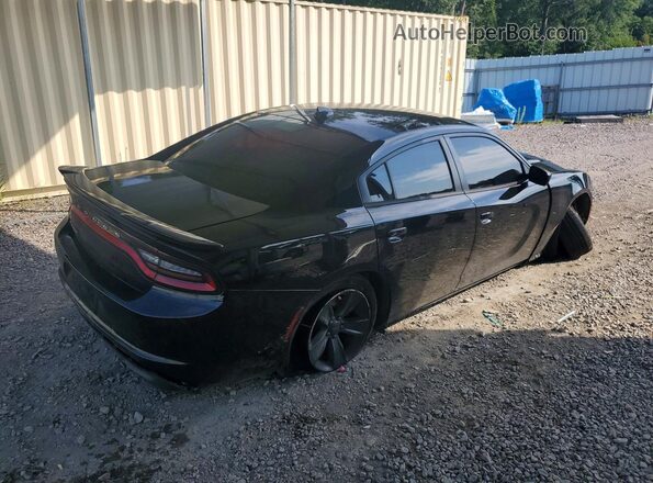 2C3CDXHG8GH280725 2016 DODGE CHARGER Black Rear right