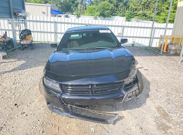 2C3CDXHG8GH280725 2016 DODGE CHARGER Black Front view