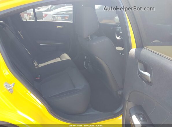2C3CDXHG8HH528683 2017 DODGE CHARGER Yellow Vista de la etiqueta del VIN