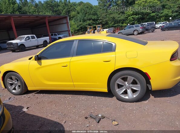 2C3CDXHG8HH528683 2017 DODGE CHARGER Yellow Vista interior de 360 grados