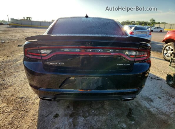 2C3CDXHG8HH579259 2017 DODGE CHARGER Black Rear view