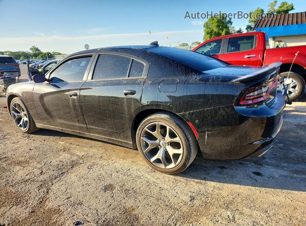 2C3CDXHG8HH579259 2017 DODGE CHARGER Black Rear left