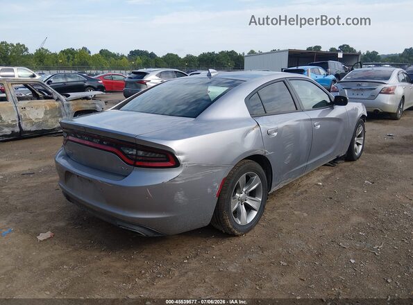 2C3CDXHG8JH143534 2018 DODGE CHARGER Silver Rear right
