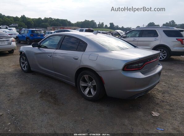 2C3CDXHG8JH143534 2018 DODGE CHARGER Silver Rear left