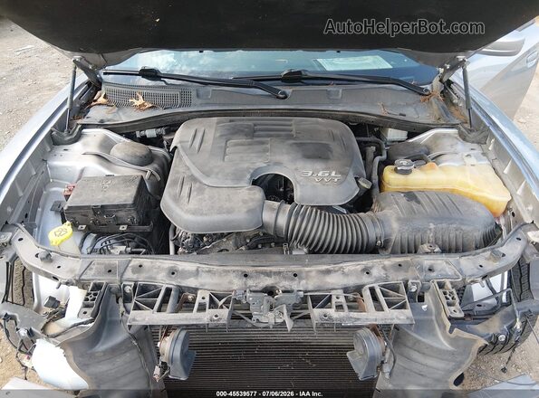 2C3CDXHG8JH143534 2018 DODGE CHARGER Silver Rear view