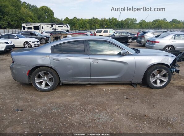 2C3CDXHG8JH143534 2018 DODGE CHARGER Silver 360 interior view