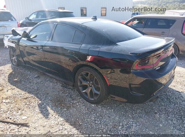 2C3CDXHG8JH234769 2018 DODGE CHARGER Black Задня ліва чверть