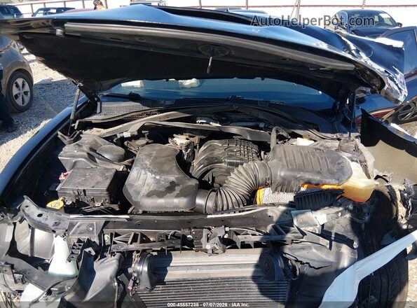 2C3CDXHG8JH234769 2018 DODGE CHARGER Black Вид ззаду