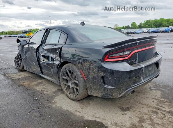 2C3CDXHG8KH678753 2019 DODGE CHARGER Black Trasero izquierdo