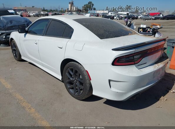 2C3CDXHG8KH692801 2019 DODGE CHARGER White Trasero izquierdo