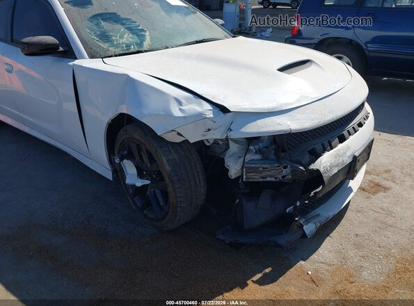 2C3CDXHG8KH692801 2019 DODGE CHARGER White Vista frontal