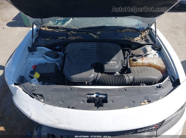 2C3CDXHG8KH692801 2019 DODGE CHARGER White Vista trasera