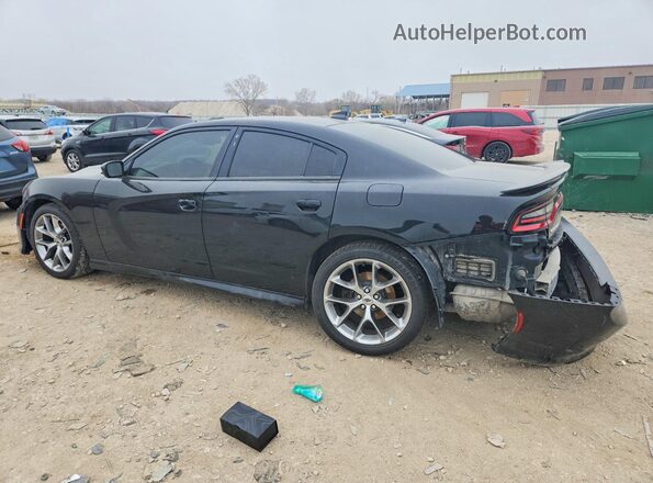 2C3CDXHG8KH758778 2019 DODGE CHARGER Black Trasero izquierdo