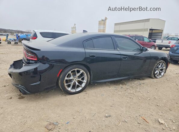 2C3CDXHG8KH758778 2019 DODGE CHARGER Black Trasero derecho