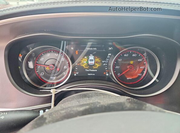 2C3CDXHG8KH758778 2019 DODGE CHARGER Black Vista del cuadro de instrumentos