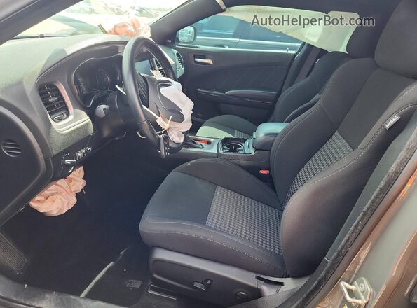 2C3CDXHG8PH647302 2023 DODGE CHARGER Gray Vista interior delantera