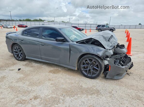 2C3CDXHG8PH647302 2023 DODGE CHARGER Gray Delantero derecho