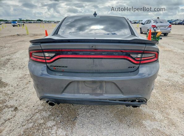 2C3CDXHG8PH647302 2023 DODGE CHARGER Gray Vista trasera