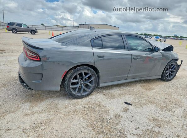 2C3CDXHG8PH647302 2023 DODGE CHARGER Gray Trasero derecho