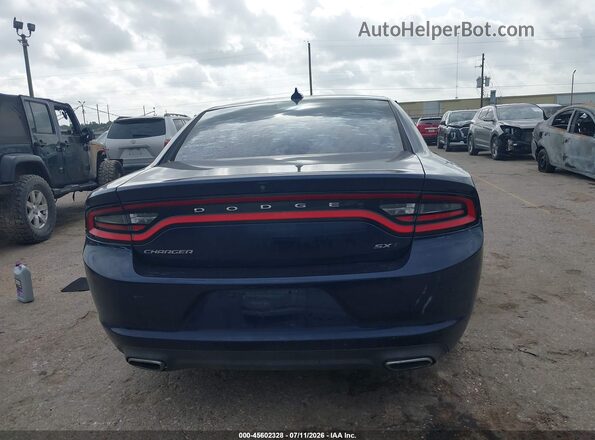 2C3CDXHG9GH297436 2016 DODGE CHARGER Blue 