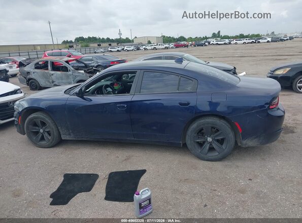2C3CDXHG9GH297436 2016 DODGE CHARGER Blue Սալոնի 360 աստիճան տեսք
