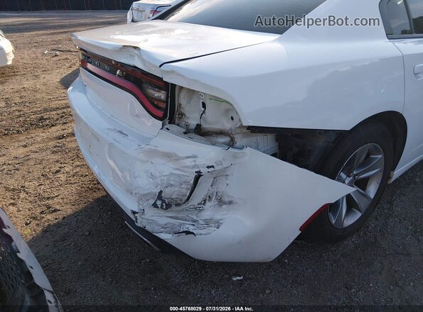 2C3CDXHG9GH326501 2016 DODGE CHARGER White Вид спереду