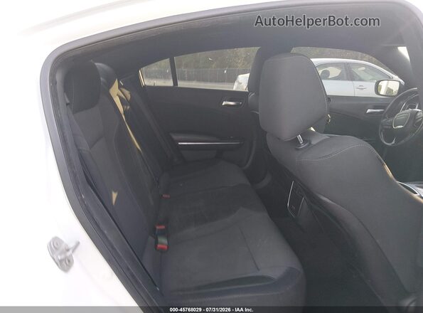 2C3CDXHG9GH326501 2016 DODGE CHARGER White Вид наклейки з VIN-кодом