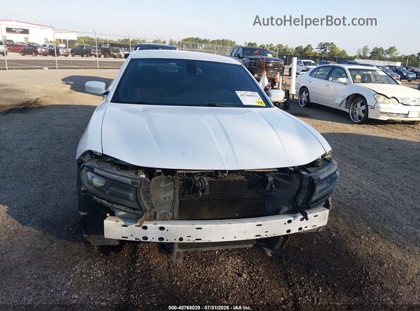 2C3CDXHG9GH326501 2016 DODGE CHARGER White Вид задньої частини салону