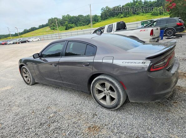 2C3CDXHG9GH346330 2016 DODGE CHARGER Charcoal Задня ліва чверть