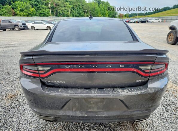 2C3CDXHG9GH346330 2016 DODGE CHARGER Charcoal Вид ззаду