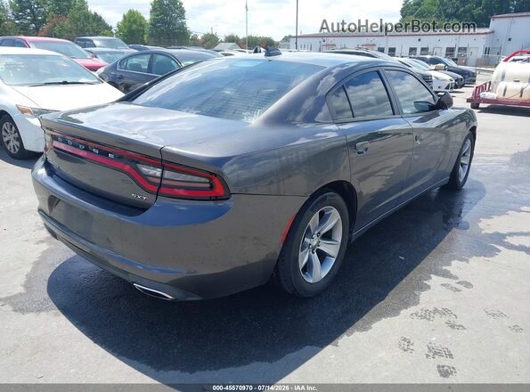 2C3CDXHG9HH523458 2017 DODGE CHARGER Black Задня права чверть