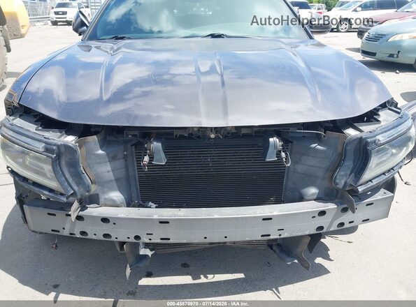 2C3CDXHG9HH523458 2017 DODGE CHARGER Black Вид спереду