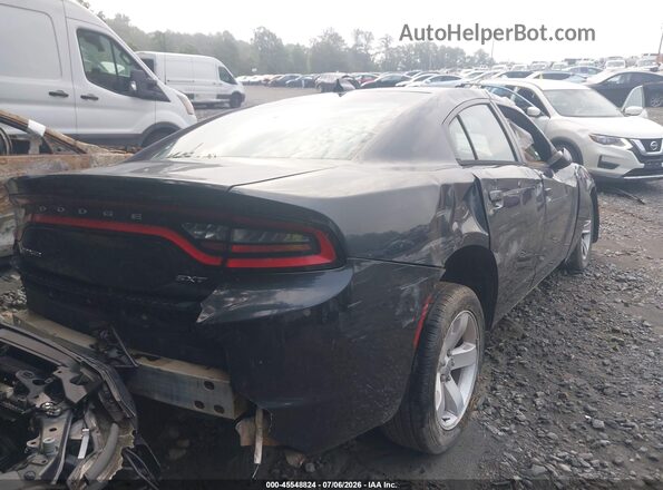2C3CDXHG9HH525033 2017 DODGE CHARGER Gray Задня права чверть