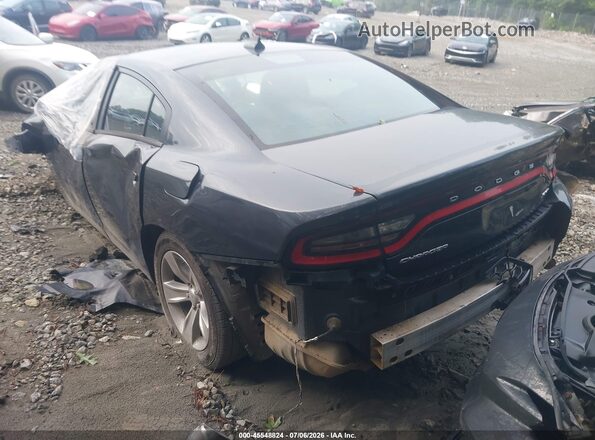 2C3CDXHG9HH525033 2017 DODGE CHARGER Gray Задня ліва чверть