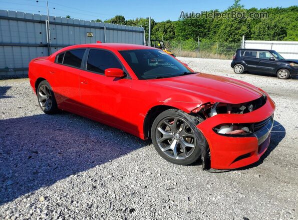 2C3CDXHG9HH558419 2017 DODGE CHARGER Red Առջևի աջ