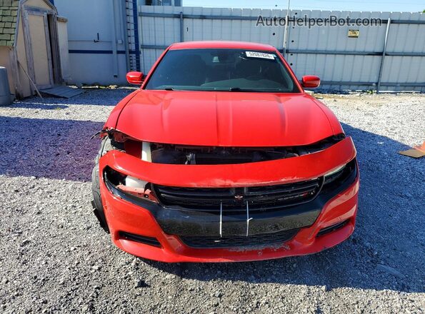 2C3CDXHG9HH558419 2017 DODGE CHARGER Red Դիմացի տեսք