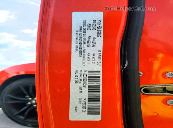 2C3CDXHG9HH585197 2017 DODGE CHARGER Red Սալոնի 360 աստիճան տեսք