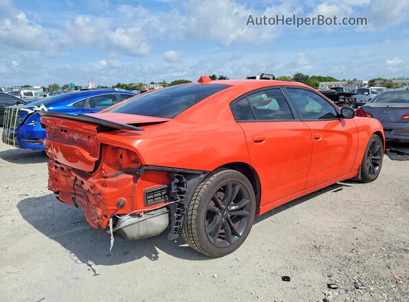 2C3CDXHG9HH585197 2017 DODGE CHARGER Red Հետևի աջ