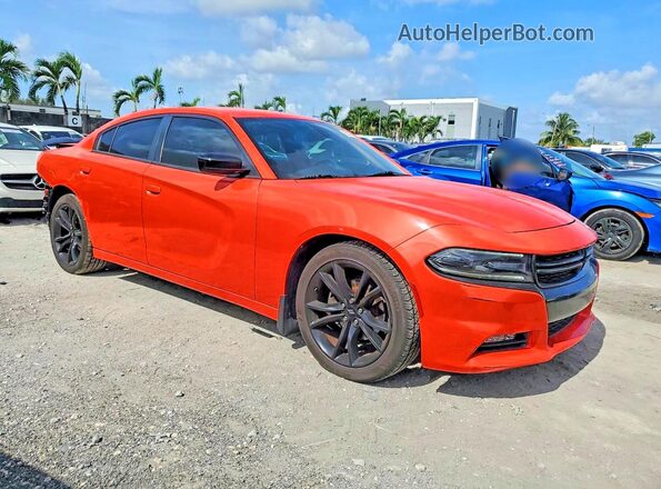 2C3CDXHG9HH585197 2017 DODGE CHARGER Red Դիմացի տեսք