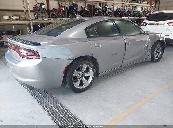 2C3CDXHG9JH124491 2018 DODGE CHARGER Silver Задня права чверть
