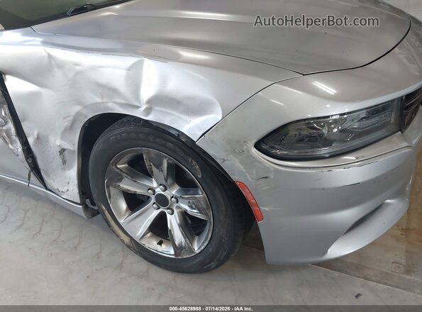 2C3CDXHG9JH124491 2018 DODGE CHARGER Silver Вид спереду