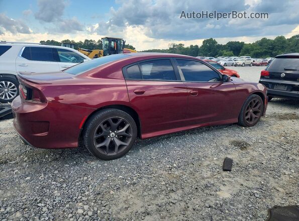 2C3CDXHG9JH207208 2018 DODGE CHARGER Burgundy Հետևի աջ