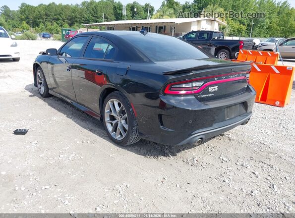 2C3CDXHG9NH152250 2022 DODGE CHARGER Black Trasero izquierdo