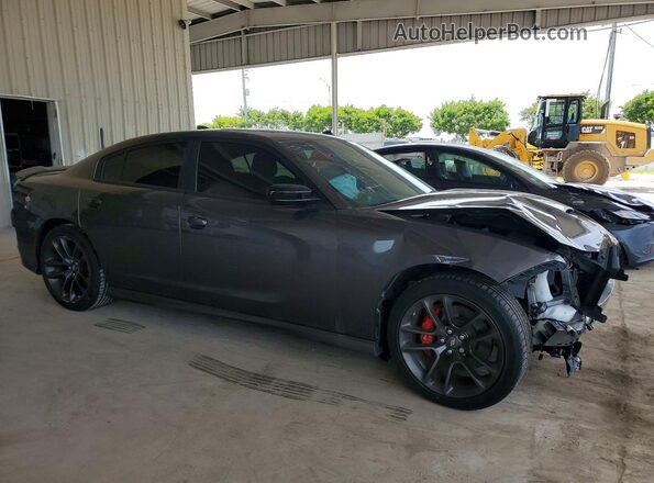 2C3CDXHG9PH522664 2023 DODGE CHARGER Угольный Передняя правая четверть